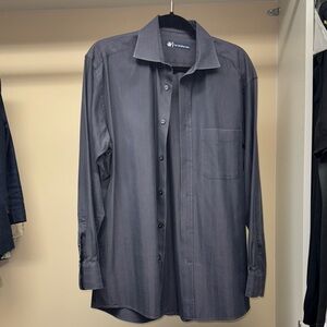 Hart Schaffner Marx Dark Gray Dress Shirt